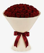 Букет 101 Бордовая роза Блэк Бакарра #REPLACE_PRED# Ильинское-Усово