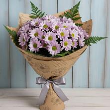 Букет цветов из:  Хризантемы в Ильинское-Усово