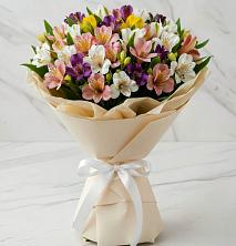 Букет цветов из:  Альстромерии в Ильинское-Усово