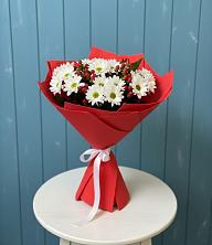 Букет цветов из:  Хризантемы в Ильинское-Усово