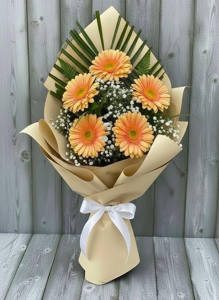 Букет цветов из: Герберы в Ильинское-Усово
