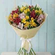 Букет цветов из:  Альстромерии в Ильинское-Усово