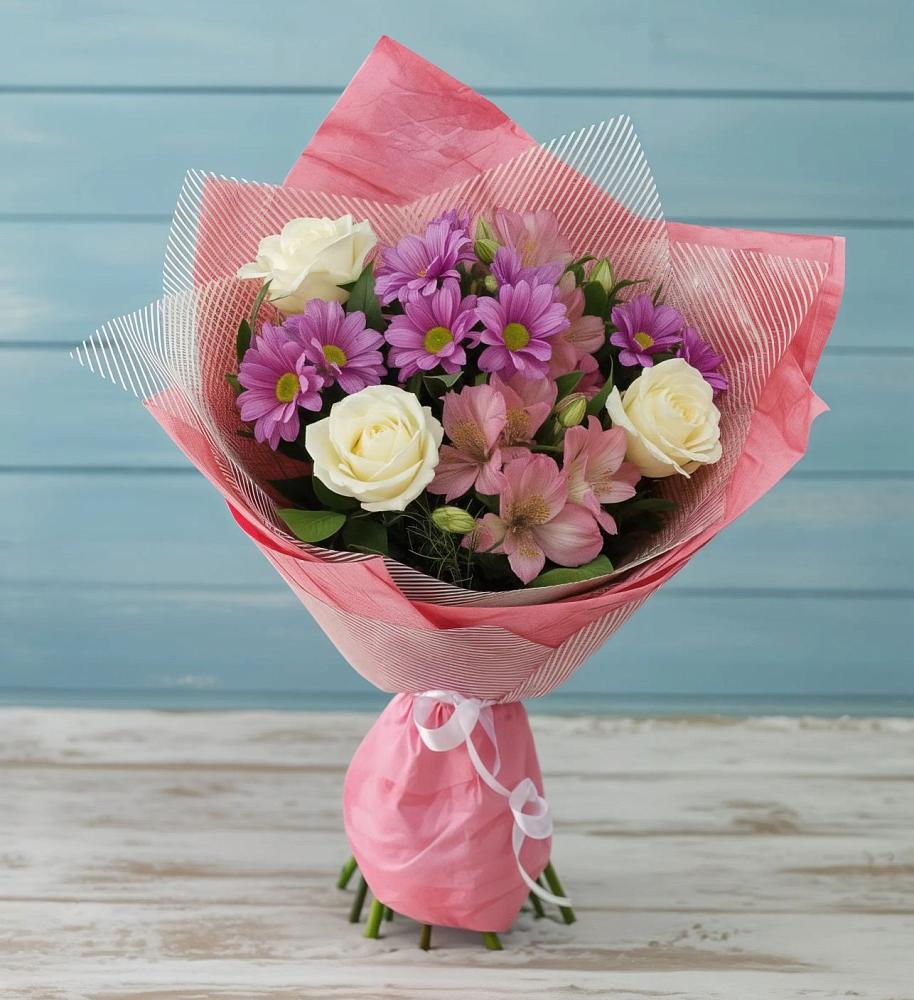 Букет цветов из: Герберы в Ильинское-Усово