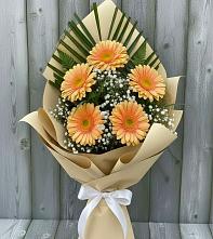 Букет цветов из:  Герберы в Ильинское-Усово