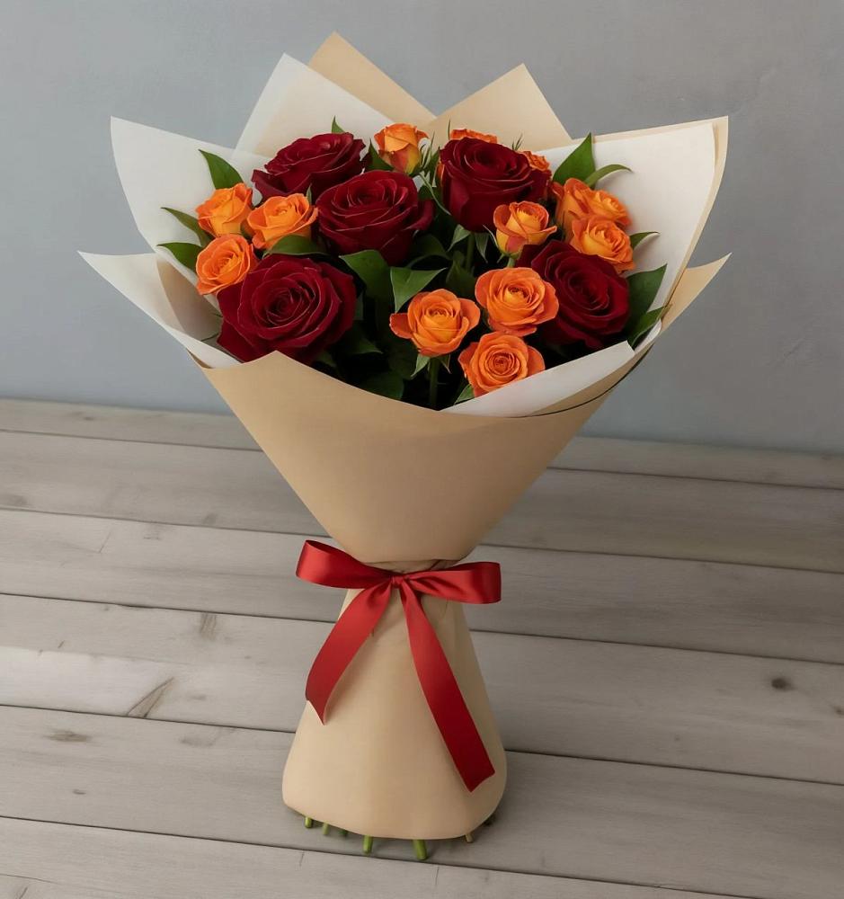 Букет Любовь и восторг в Ильинское-Усово